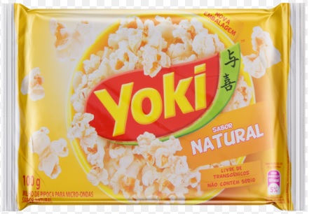 PIPOCA MICROONDAS YOKI NATURAL 100G