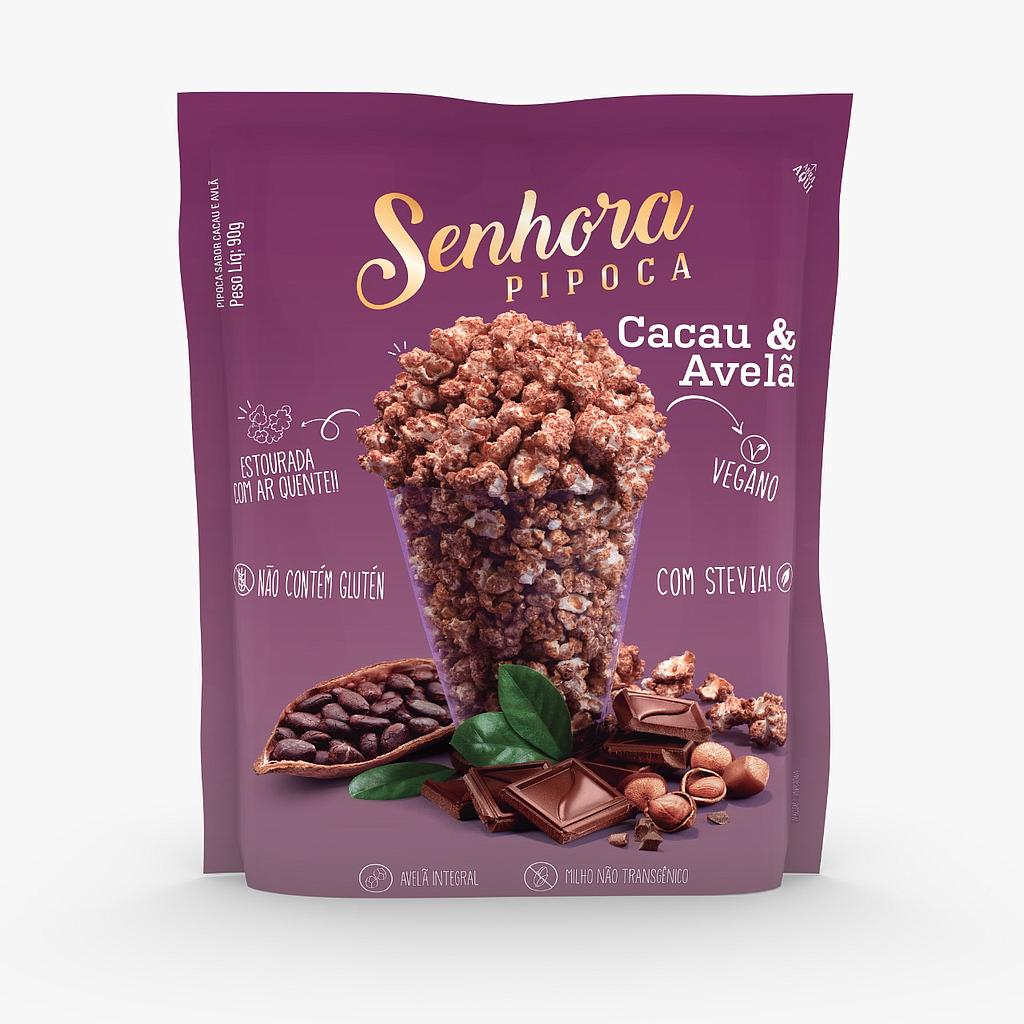 PIPOCA SENHORA PIPOCA CACAU E AVELA 90G