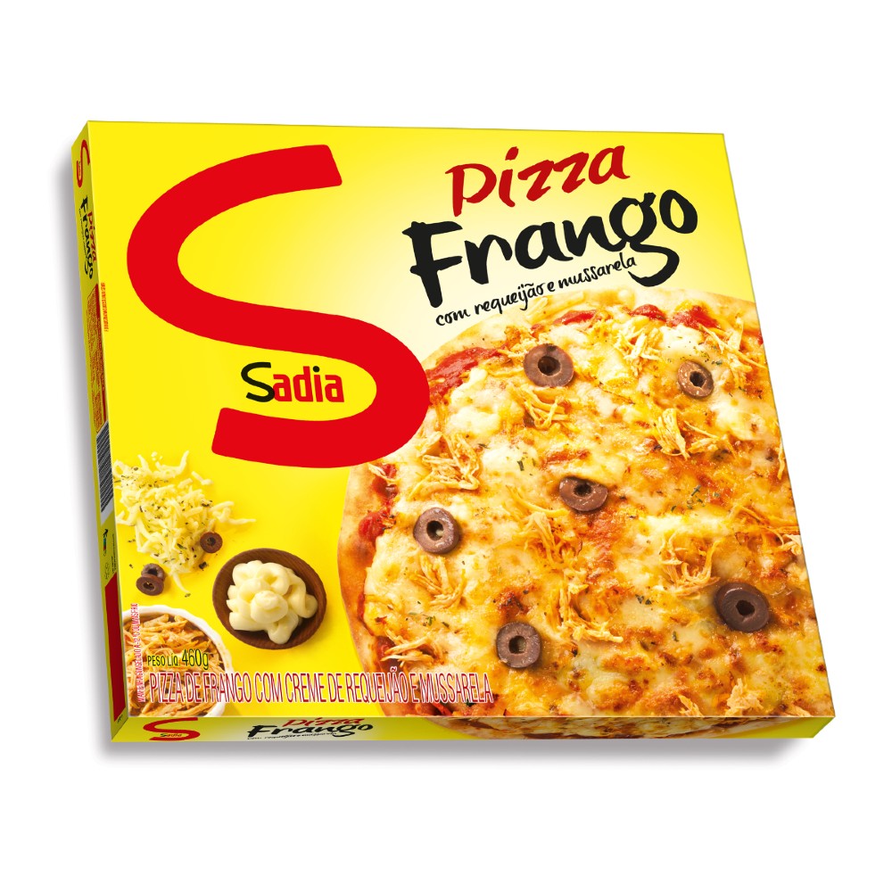 Pizza Sadia Frango com Requeijão / Mussarela 460g