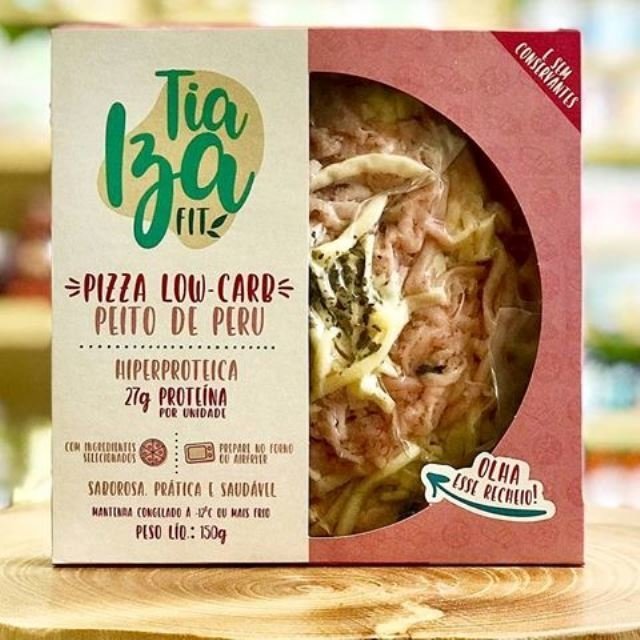 PIZZA LOW CARB DE PEITO DE PERU TIA IZA FIT 150G