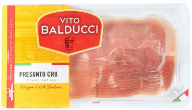 PRESUNTO CRU ITALIANO VITO BALDUCCI FATIADO 100G