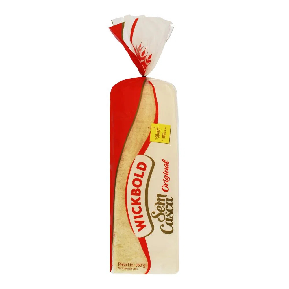 PÃO DE FORMA NOSSO PÃO WICKBOLD SEM CASCA 350G