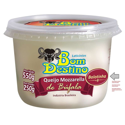 QUEIJO BOM DESTINO MUSSARELA BOLOTINHA  250G
