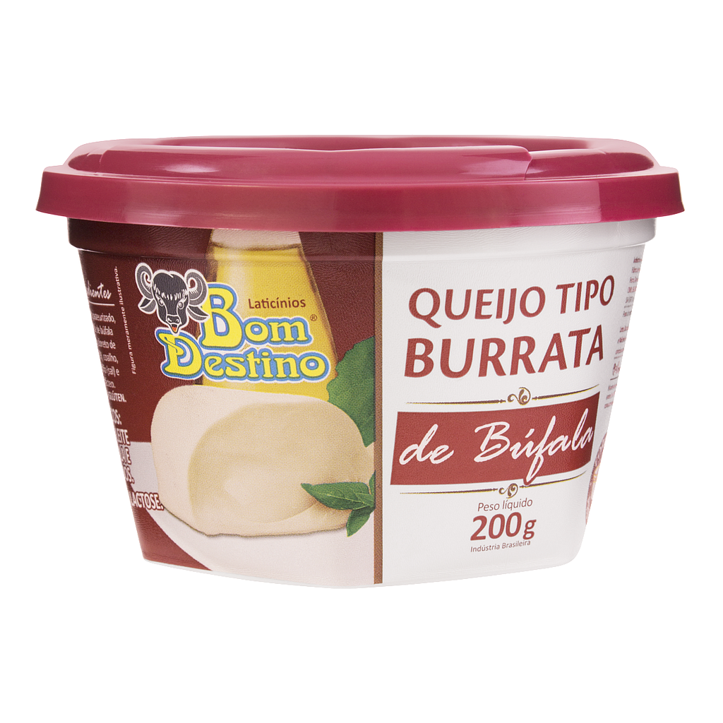 QUEIJO BURRATA DE BUFALA BOM DESTINO 200G