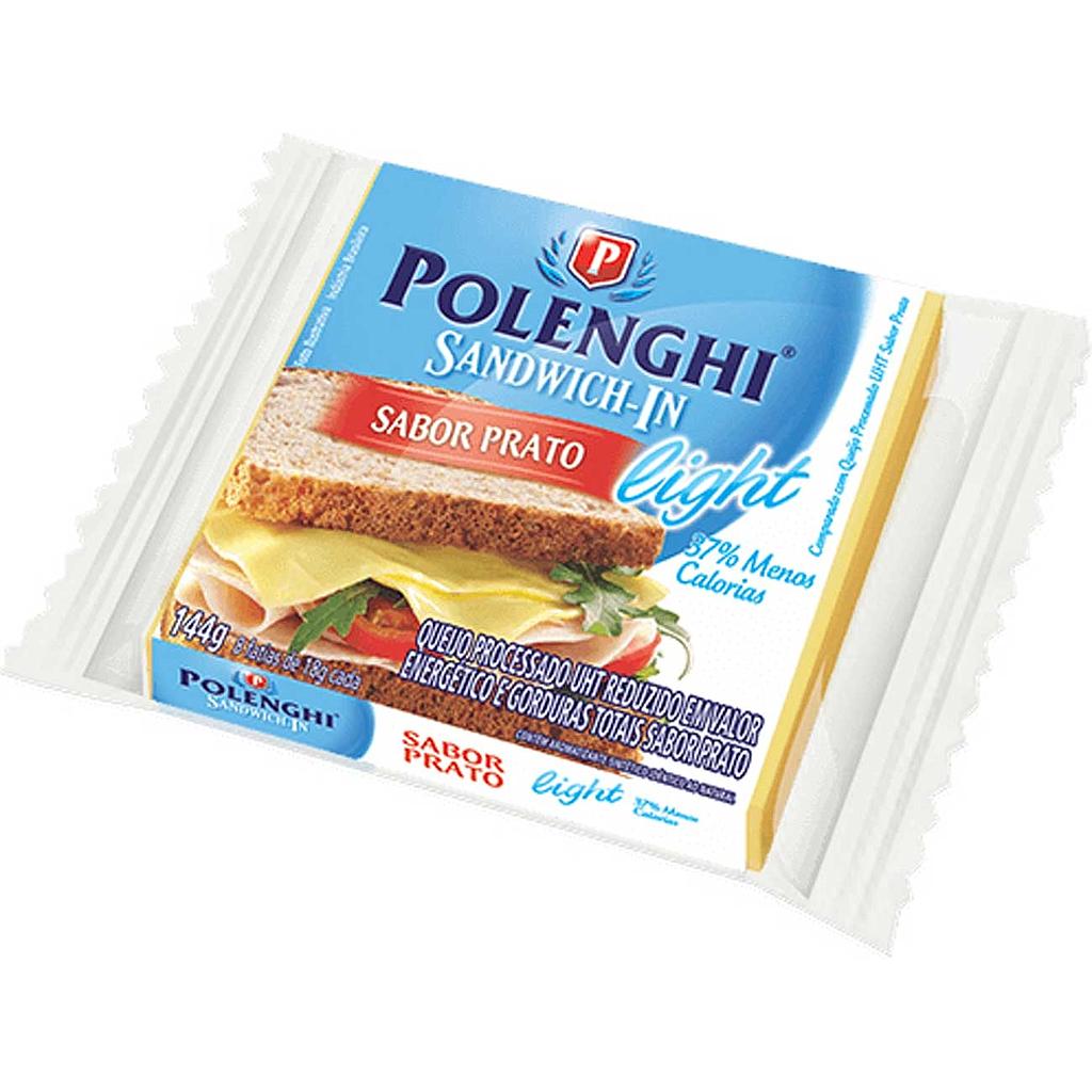 QUEIJO POLENGHI PRATO SANDWICH LIGHT 144G