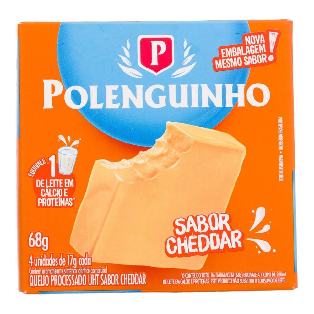 QUEIJO POLENGUINHO CHEDDAR 68G