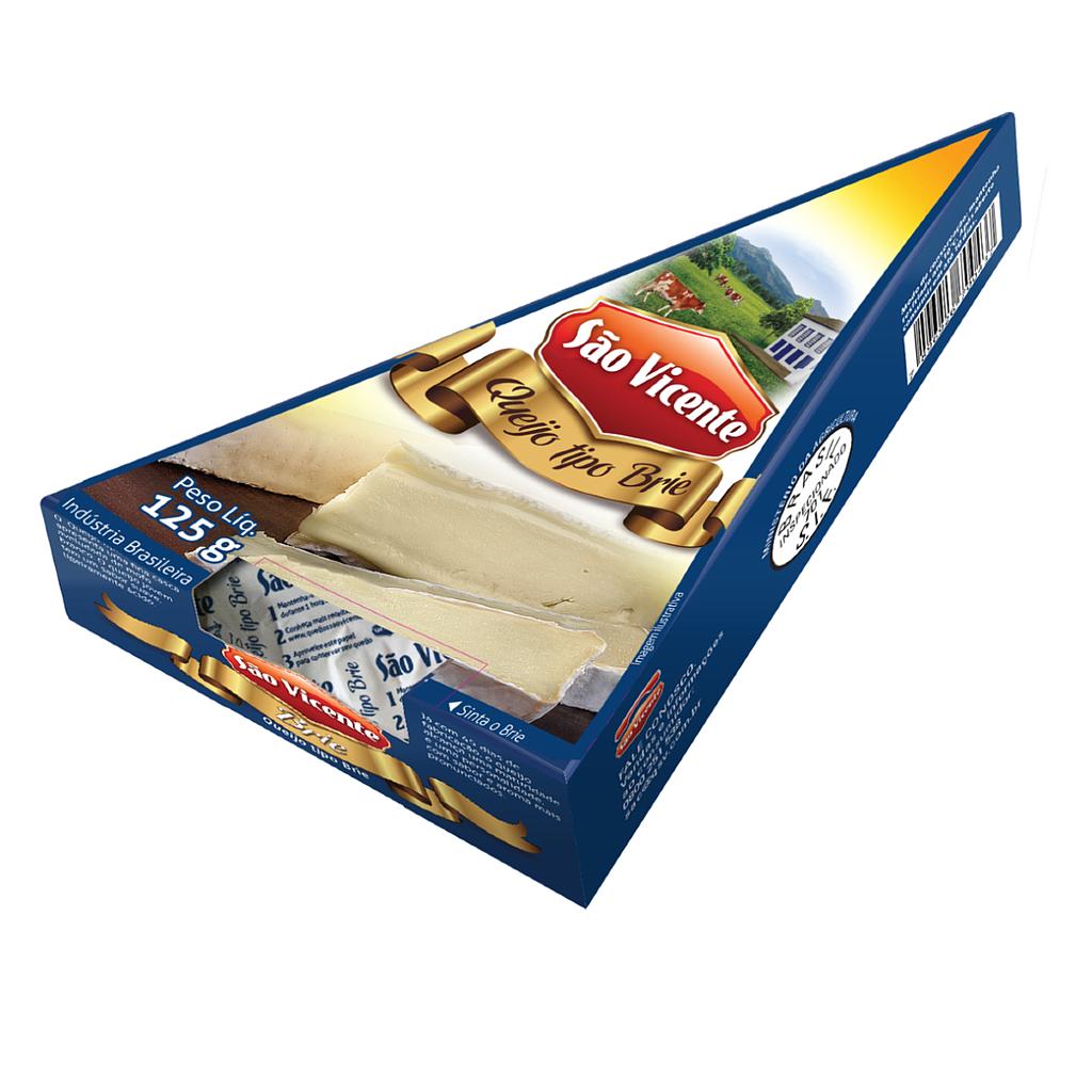 QUEIJO SAO VICENTE BRIE TRIANGULO 125G