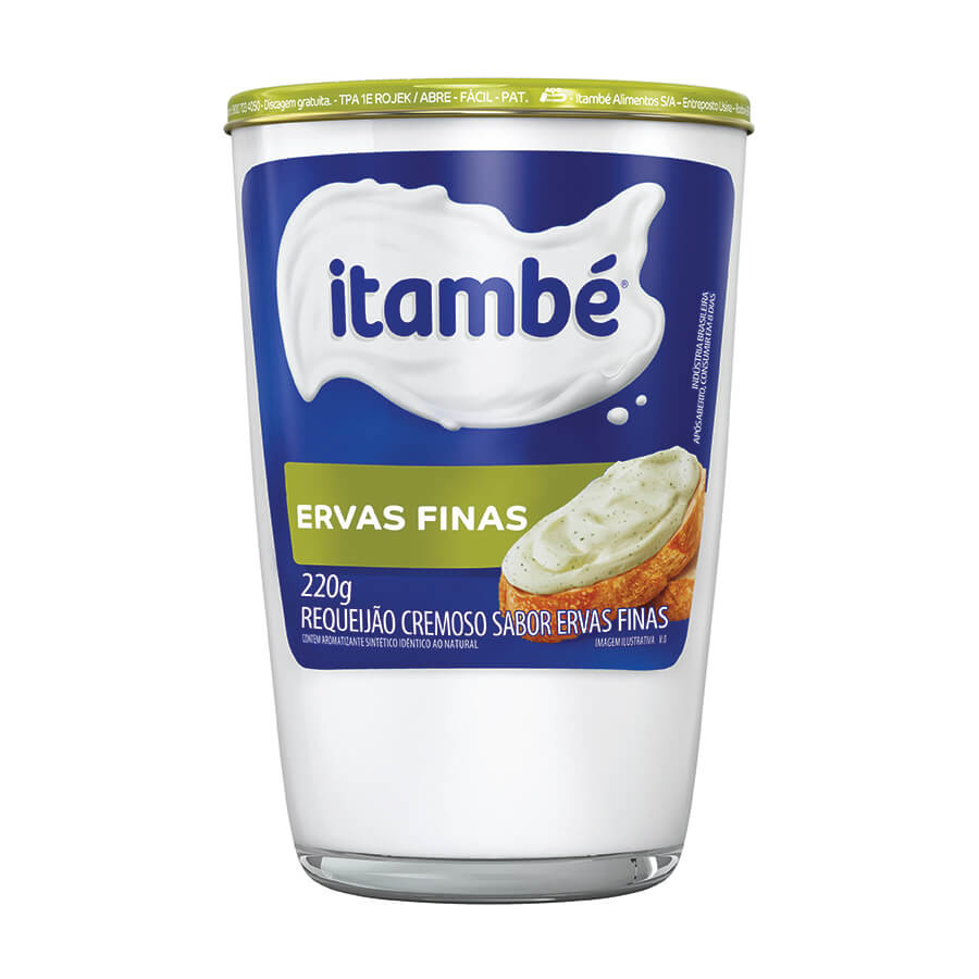 REQUEIJÃO CREMOSO ITAMBÉ ERVAS FINAS 220G