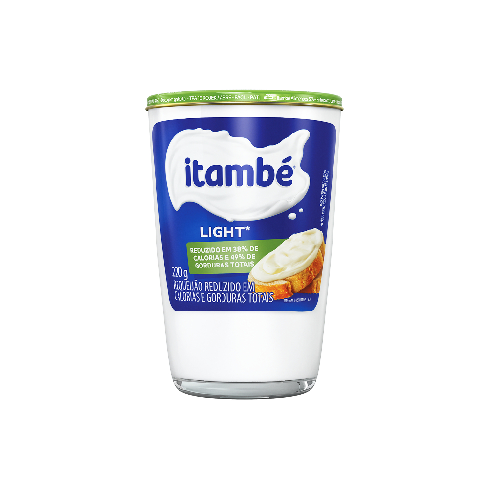 REQUEIJÃO CREMOSO ITAMBÉ LIGHT 220G