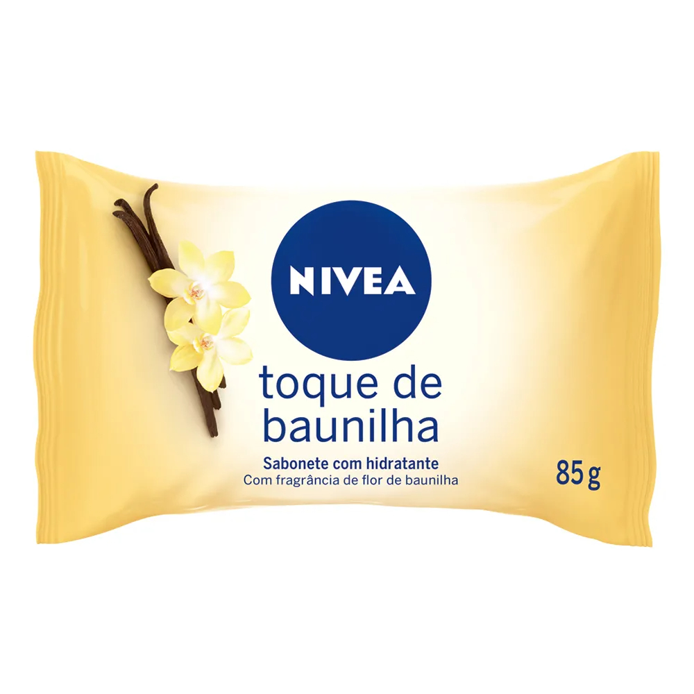 SABONETE NIVEA TOQUE DE BAUNILHA 85G