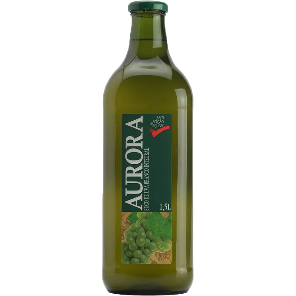 SUCO AURORA UVA BRANCA INTEGRAL  1,5L