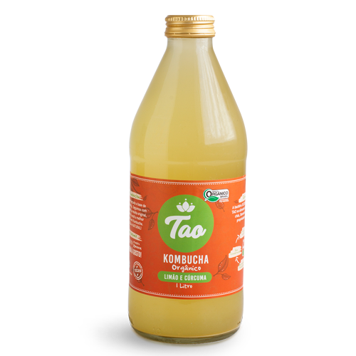 TAO KOMBUCHA LIMÃO/CÚRCUMA 1l