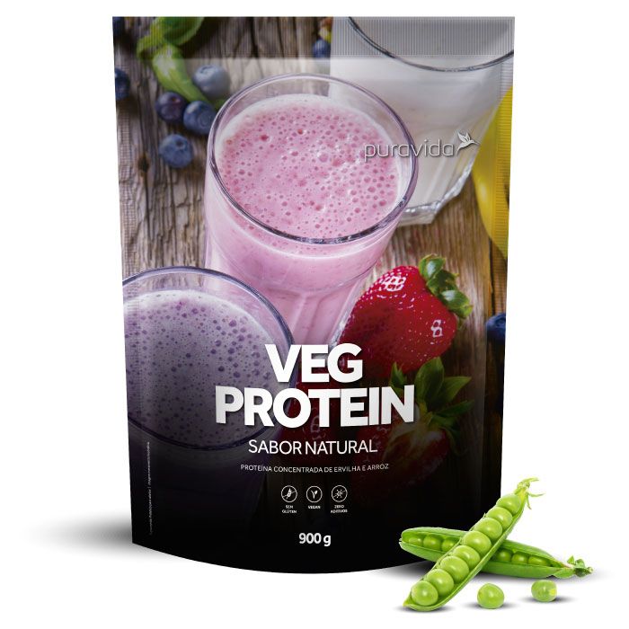 VEG PROTEIN NATURAL PURA VIDA 900G