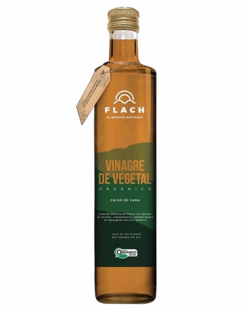 VINAGRE DE VEG ORG CALDO DE CANA VIDRO 500ML