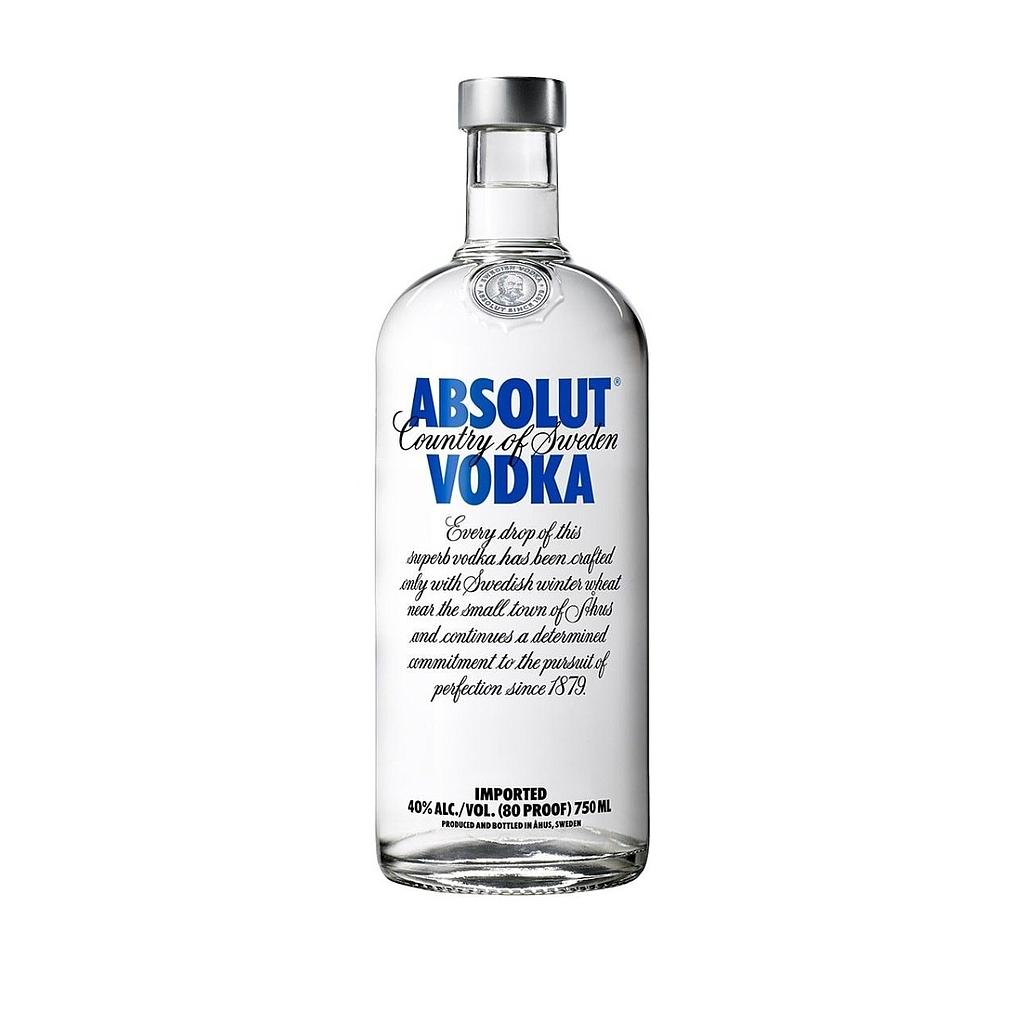 VODKA SUECA ABSOLUT NATURAL 1L