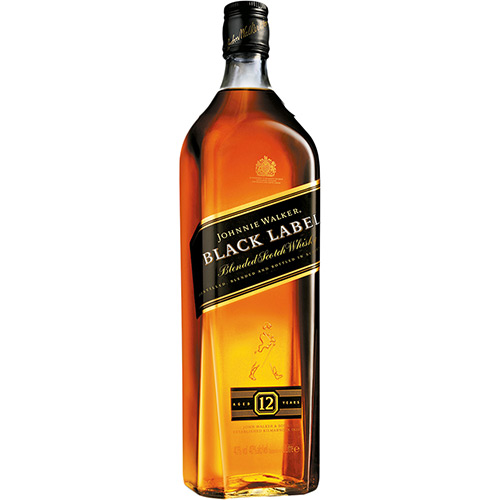 WHISK JOHNNIE WALKER BLACK 12 ANOS 1L