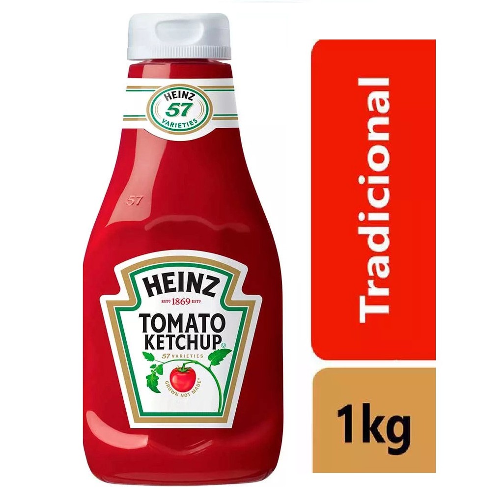 KETCHUP HEINZ TRADICIONAL 1KG