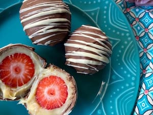 Bombom de Morango - 2 unid