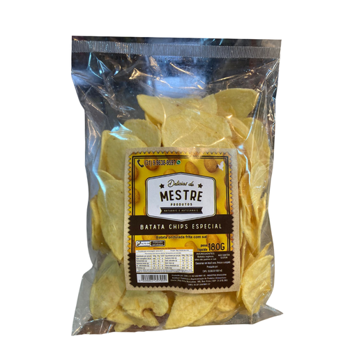Batata Chips Delícias do Mestre 180g