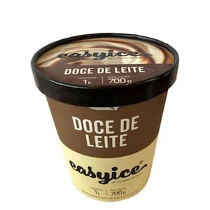 Sorvete Premium Doce de Leite Easyice 1l