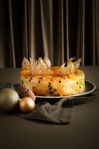 [147353] CHEESECAKE DE FRUTAS AMARELAS