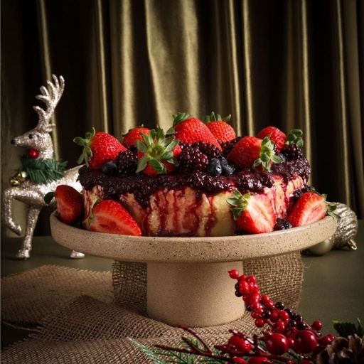 Cheescake de Frutas Vermelhas