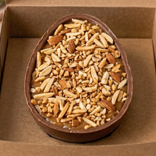 Ovo de Colher Pralinê c/ Caramelo Salgado