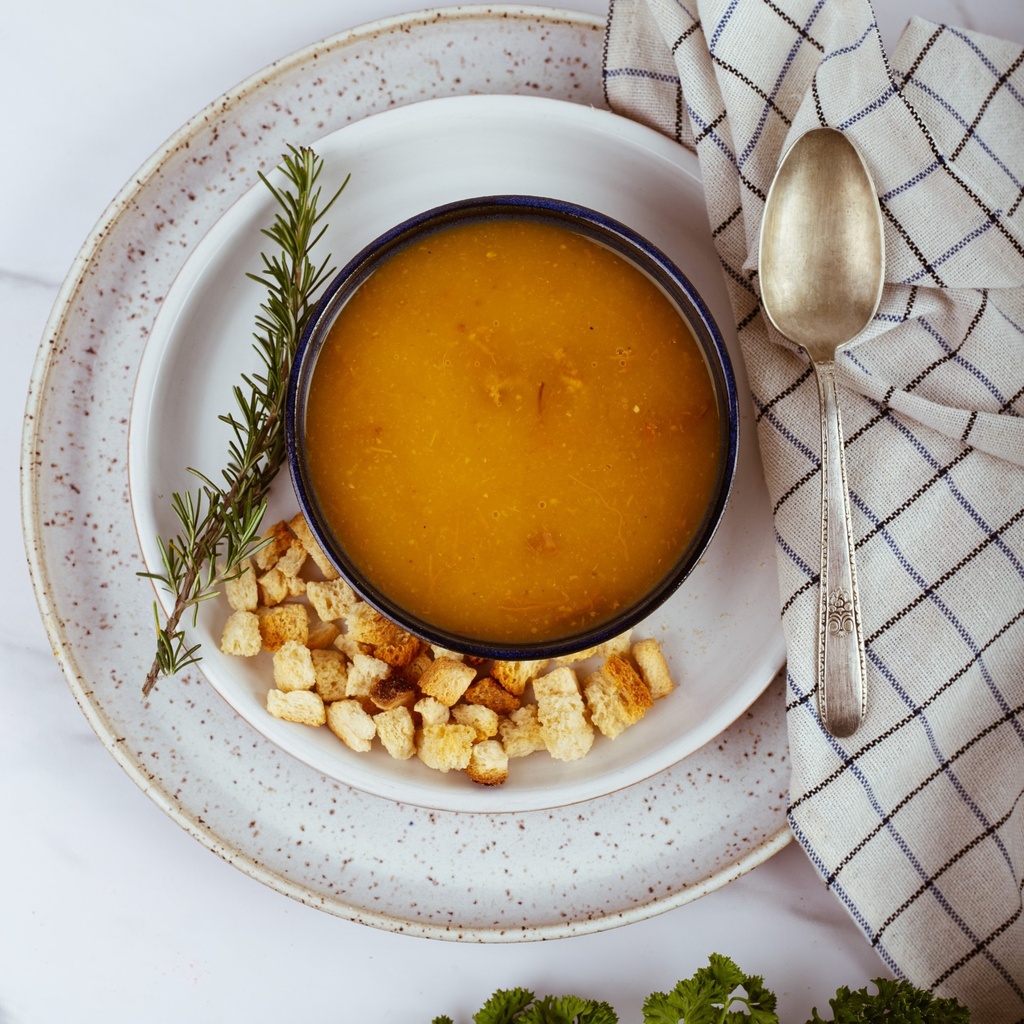 Caldo de Mandioca Com Carne Boníssima