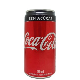[41680] Coca Cola Mini Lata Zero 220ml