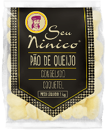 [56778] Pão de queijo Seu Ninico Coquetel 1kg